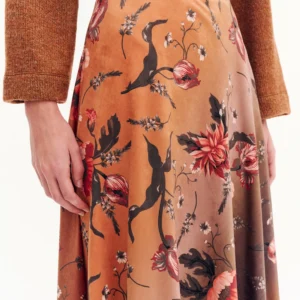 Forel – Φούστα floral midi Case Study Total Look 2