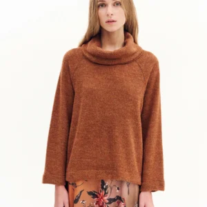 Forel -Πλεκτή μπλούζα με φαρδύ λαιμό Case Study Total Look