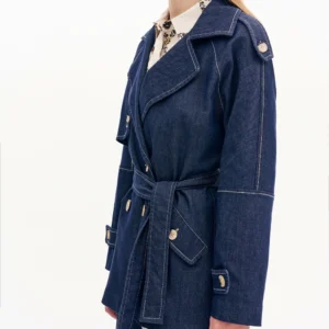 Forel – Καπαρντίνα κοντή τζιν Case Study Total Look 2