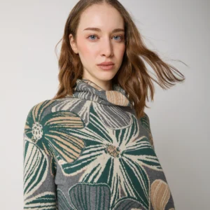 Alessia Santi – Φλοράλ μάλλινο ζιβάγκο Total Look 2