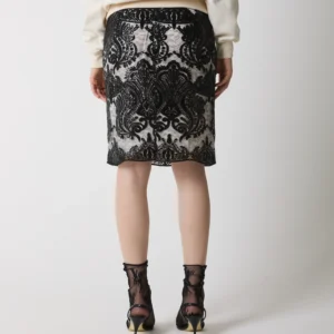 Alessia Santi – Skirt made of sophisticated embroidered lace Alessia Santi 2