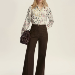 Emme by Marella – Πουκάμισο twill flower print Total Look 2