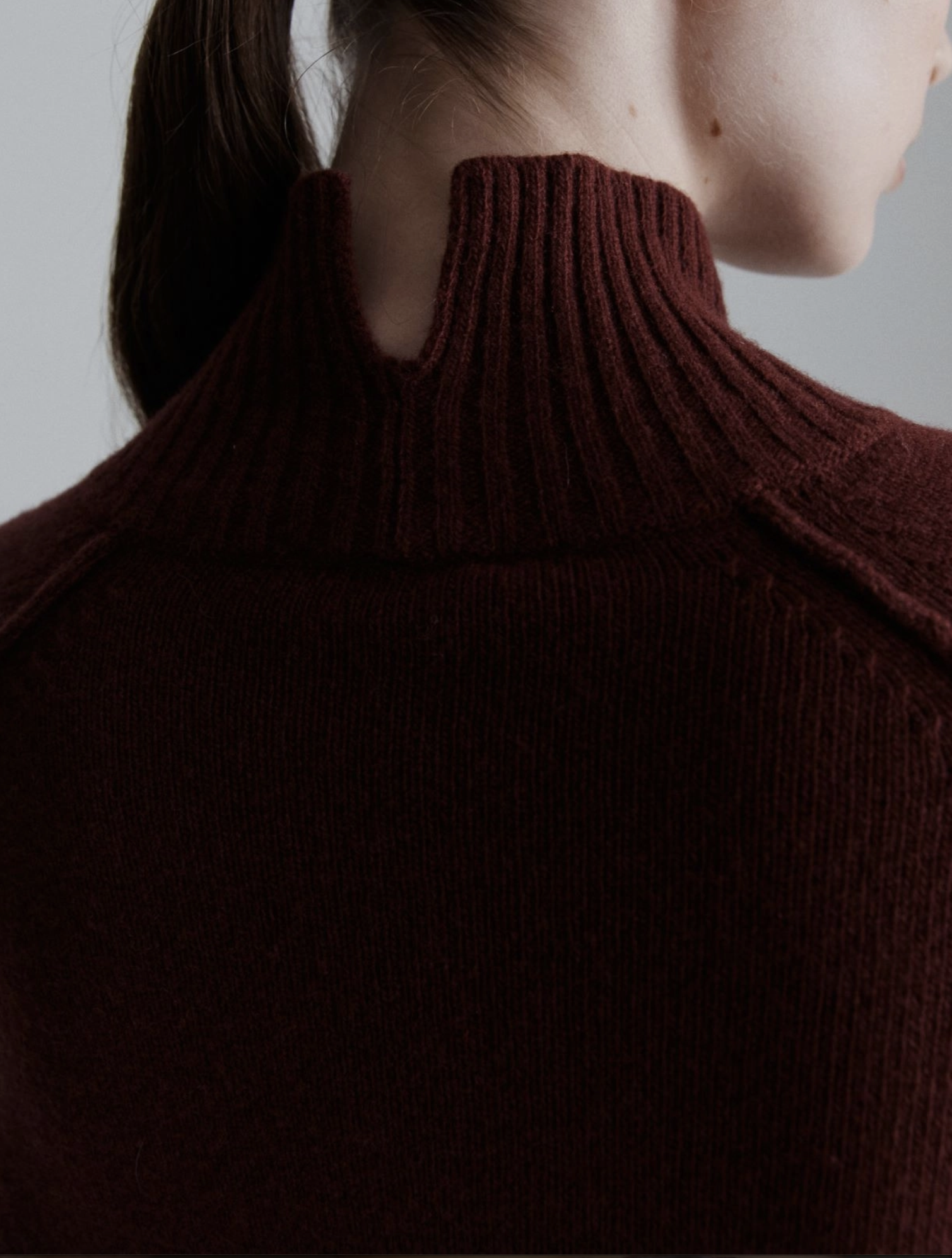 Marella – Πουλόβερ με ψηλό λαιμό – Μπορντώ Marella – Πουλόβερ με ψηλό λαιμό – Μπορντώ Total Look 6