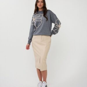 Esqualo – Πουλόβερ με σχέδια λουλουδιών Total Look 2