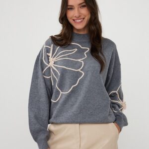 Esqualo – Πουλόβερ με σχέδια λουλουδιών Total Look