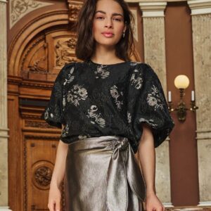 Esqualo – Τοπ με στρογγυλή λαιμόκοψη Total Look