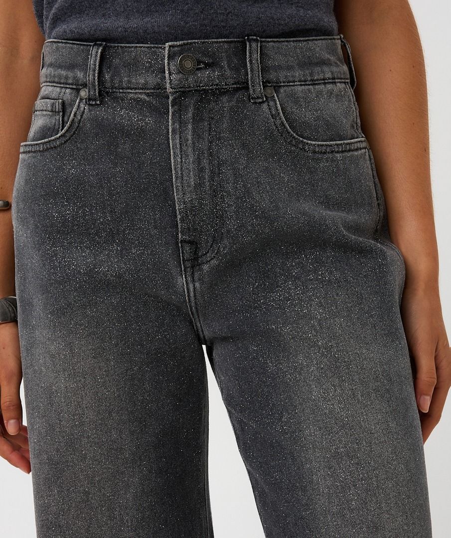 Esqualo – Τζην παντελόνα σε φαρδειά γραμμή Esqualo – Τζην παντελόνα σε φαρδειά γραμμή Total Look 4