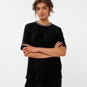 Esqualo - Βελούδινο σετ μπλούζα και παντελόνα 2 w25.30716 000 5 1 - Antoninas